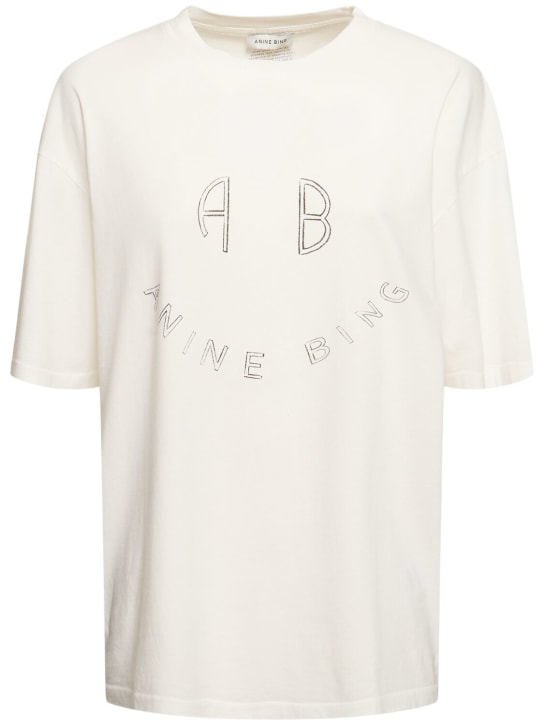 ANINE BING - T-Shirt aus Baumwolljersey „Kent“