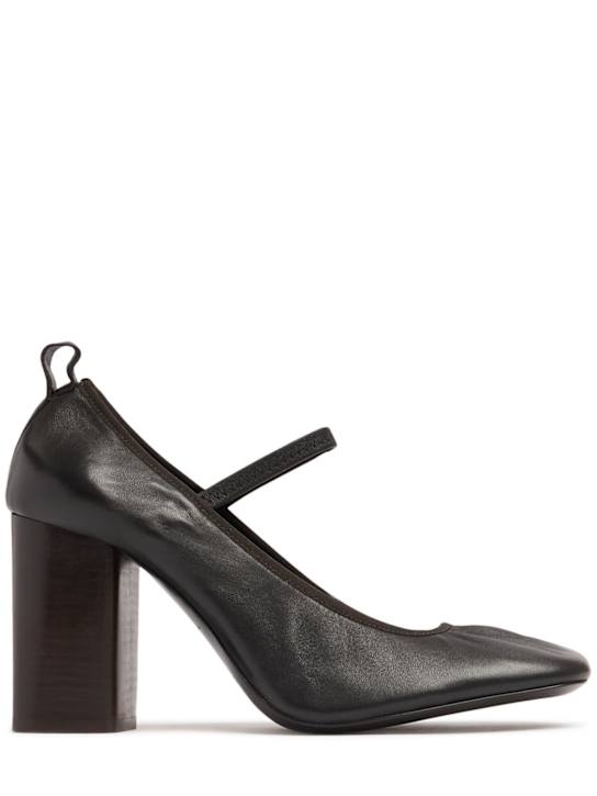 Lemaire: 85mm hohe Lederpumps „Square“