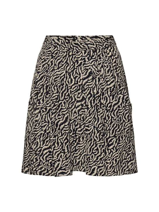 Marant Etoile - Violaine printed viscose mini skirt
