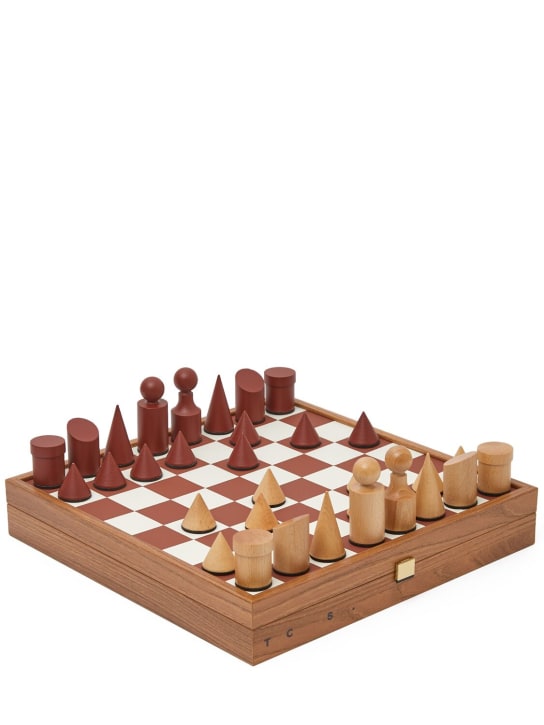The Conran Shop: Échiquier en bois Terracotta