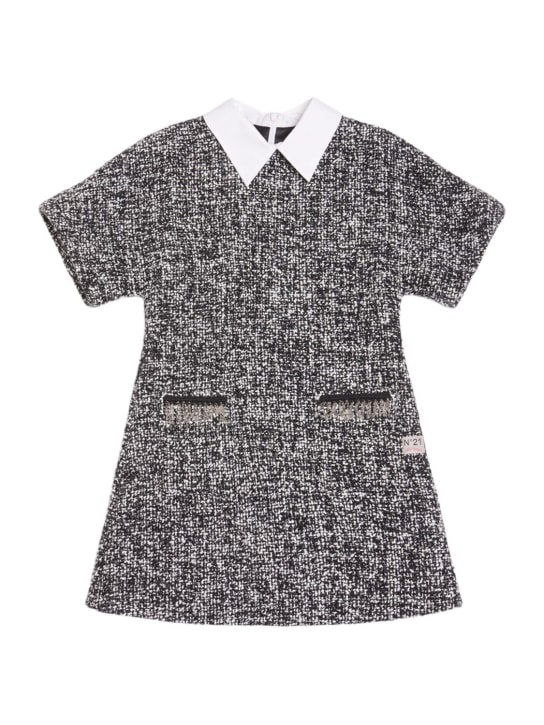 N°21 - Kleid aus Wollmischbouclé