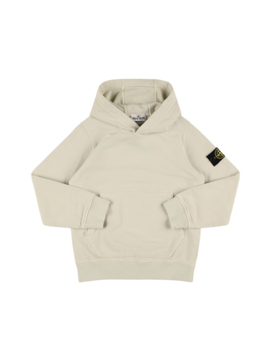 Stone Island Junior: Sudadera de algodón orgánico