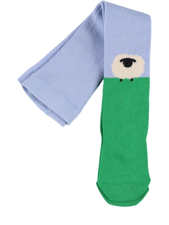 Stella McCartney Kids - Calze in maglia di misto cotone