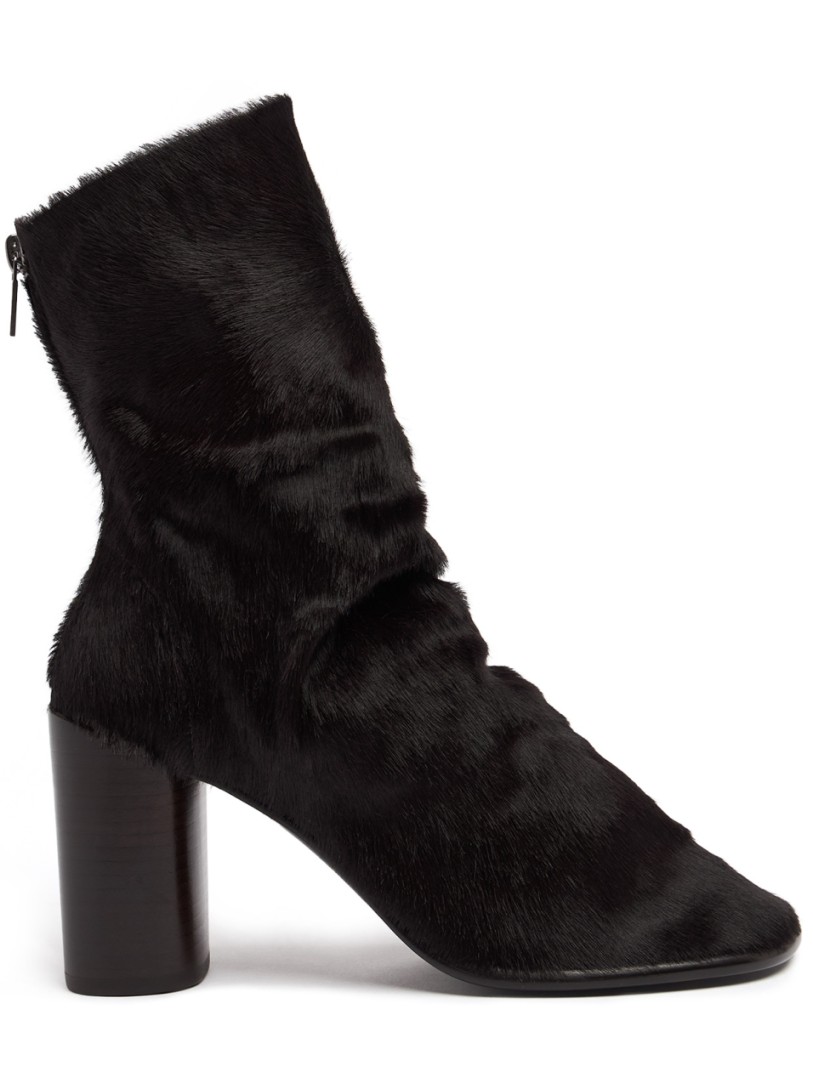 Lemaire: 80mm Glove heeled ankle boots