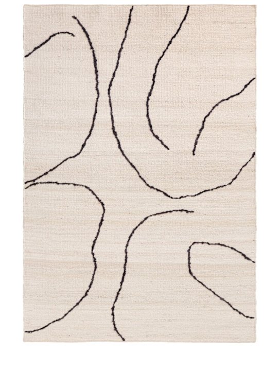 Ferm Living - Tapis de jute tissé à la main Gesso