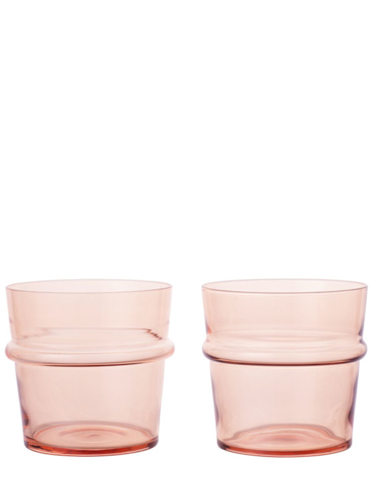 Ferm Living - Lot de 2 verres Boya