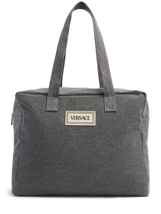 Versace: Printed tote bag