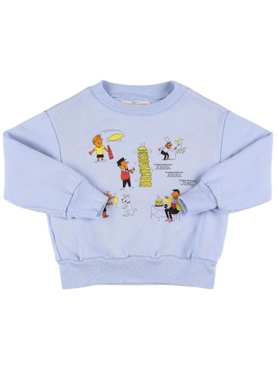 The Animals Observatory - Sweat-shirt en coton imprimé