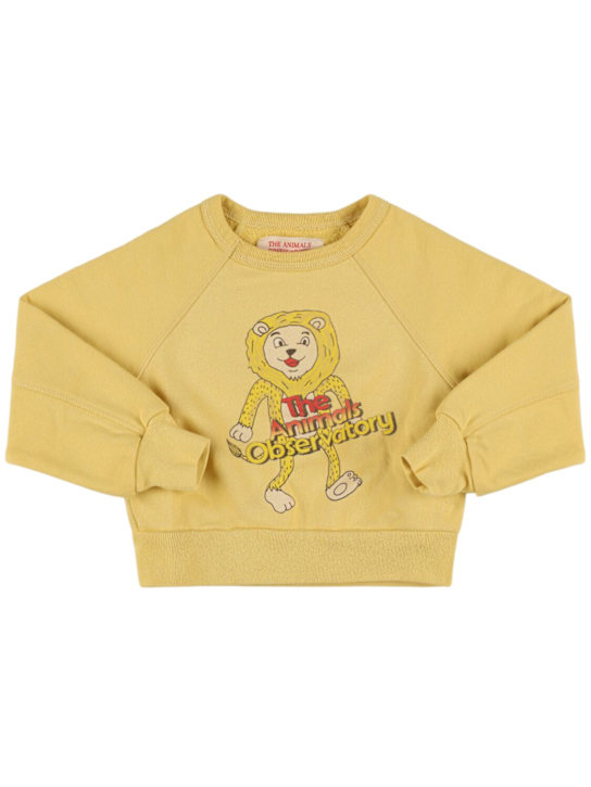 The Animals Observatory - Sweat-shirt en coton imprimé