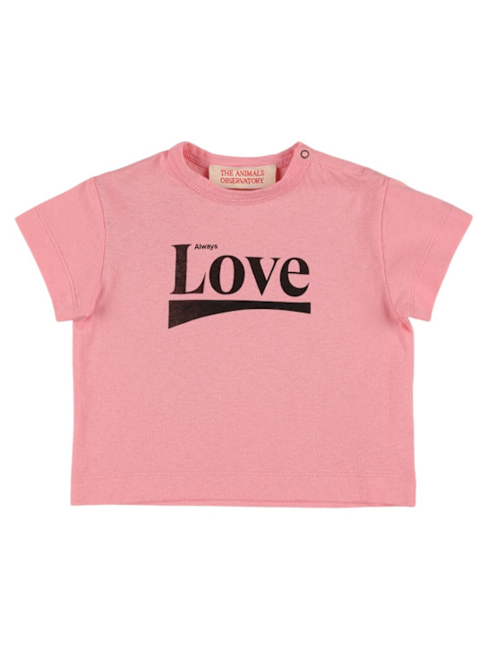 The Animals Observatory - Printed cotton jersey t-shirt