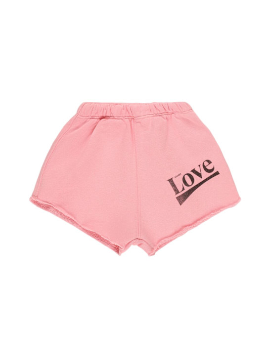 The Animals Observatory: Short en molleton de coton imprimé