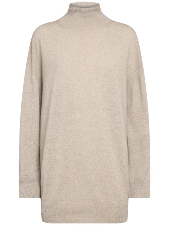 The Row - Maglia collo alto Jabari in cashmere