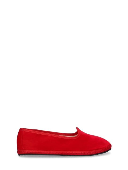 Vibi Venezia: Mocassins en velours de coton