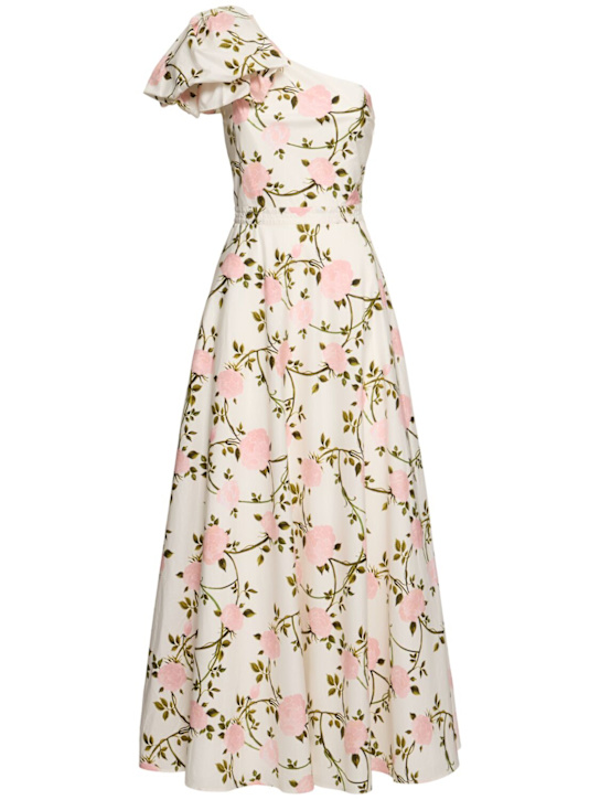 Giambattista Valli - Robe longue en popeline imprimée