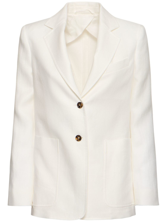 Max Mara: Guglia linen blazer