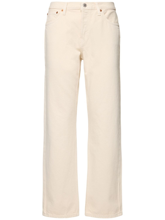 RE/DONE - Hohe, gerade Jeans „The Standard“