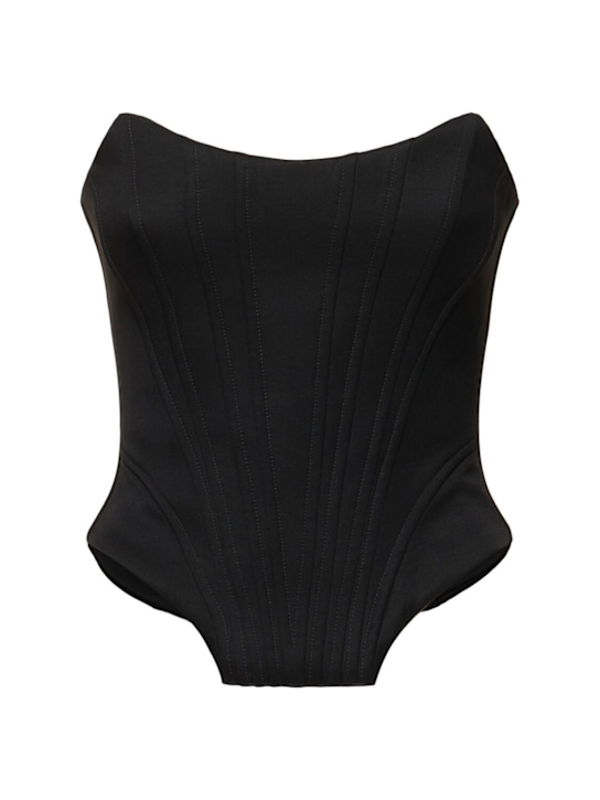 Giuseppe Di Morabito - Top bustier senza spallini in lana