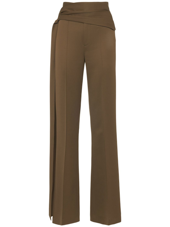 Giuseppe Di Morabito - Pantaloni svasati in lana