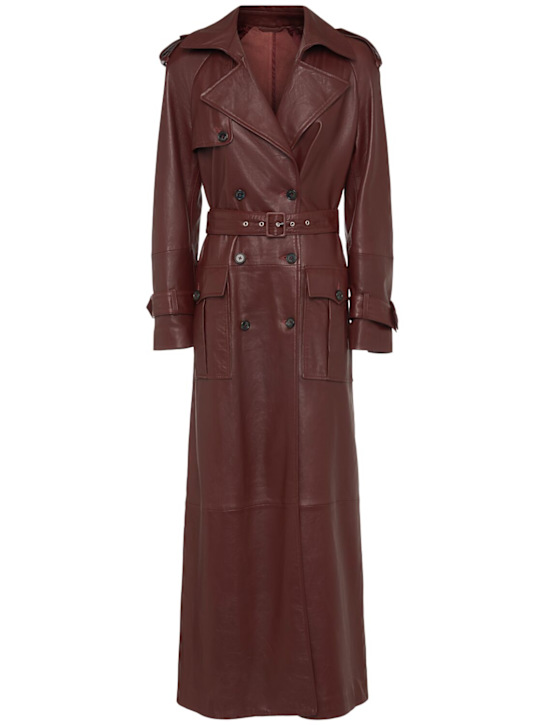 Giuseppe Di Morabito - Trenchcoat aus Lammleder