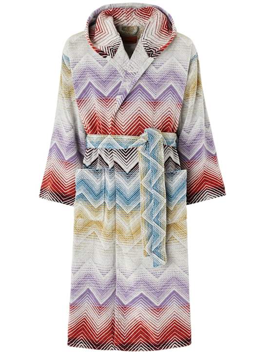Missoni Home - Peignoir à capuche Marea