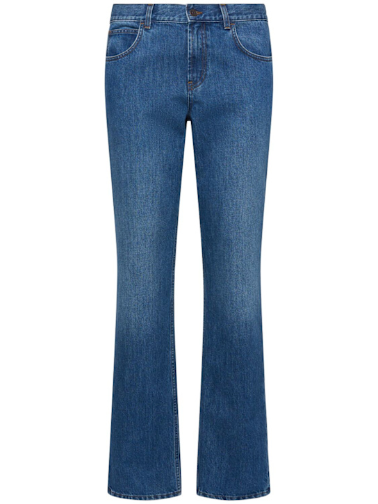 The Row: Baumwolljeans mit ausgestelltem Schnitt „Jaxon“