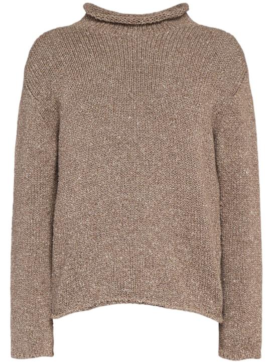 The Row: Strickpullover aus Viskosemischung „Colette“