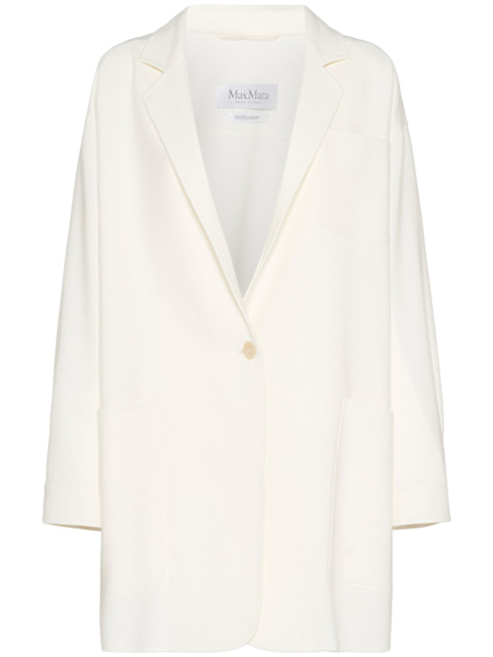 Max Mara - Orlaya oversized wool blend blazer