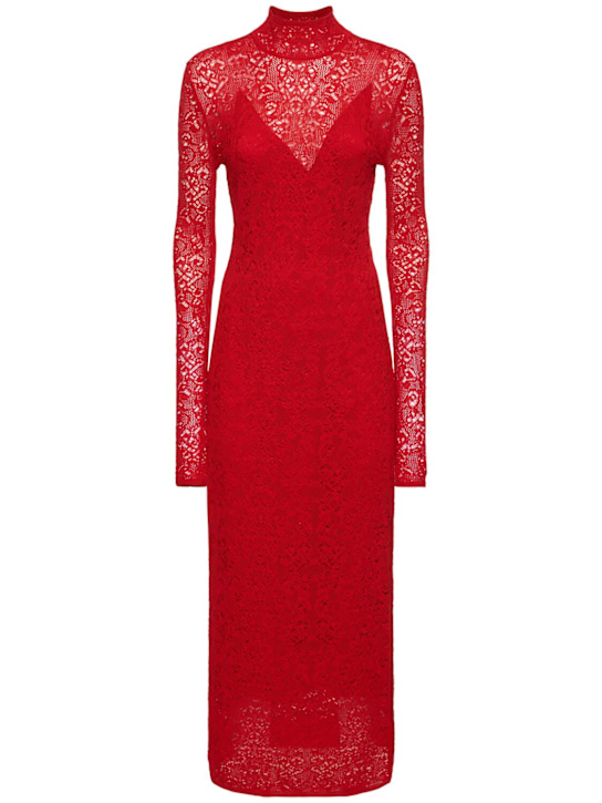 Gabriela Hearst - Robe longue en maille de laine mélangée Lethe