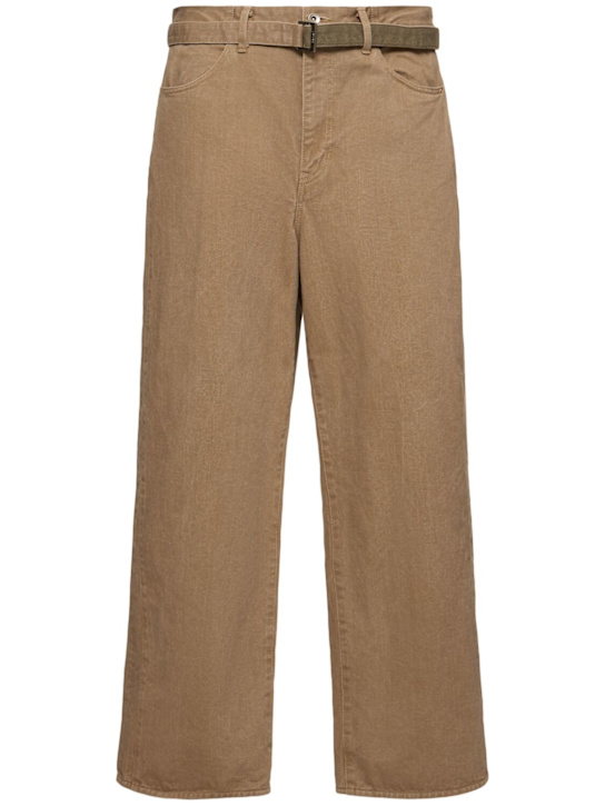 Sacai - Hose aus Denim
