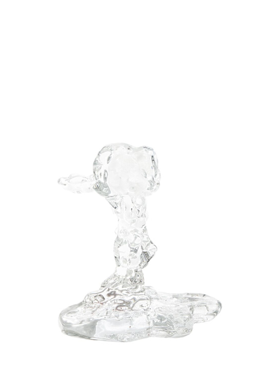 Polspotten: Drip small glass candleholder
