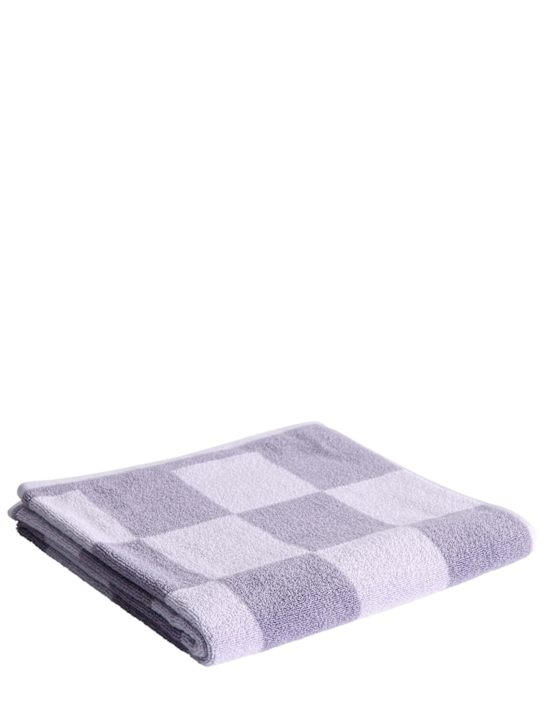 HAY - Check organic cotton bath towel