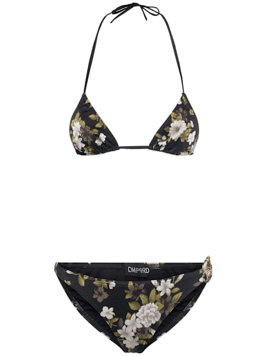 Tom Ford: Bikini in jersey stampa floreale