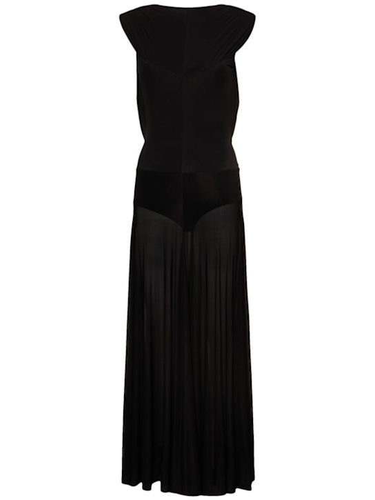 Magda Butrym - Draped jersey long dress