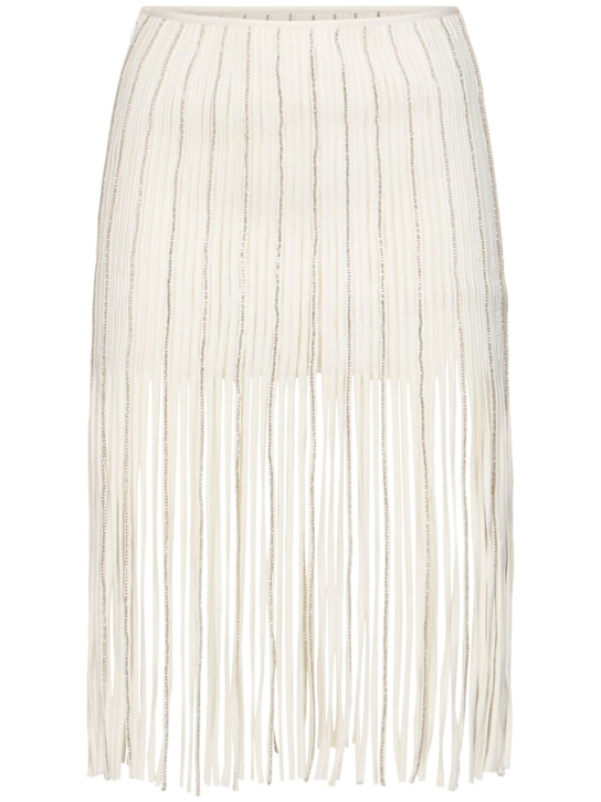 Blumarine - Jupe midi embellie
