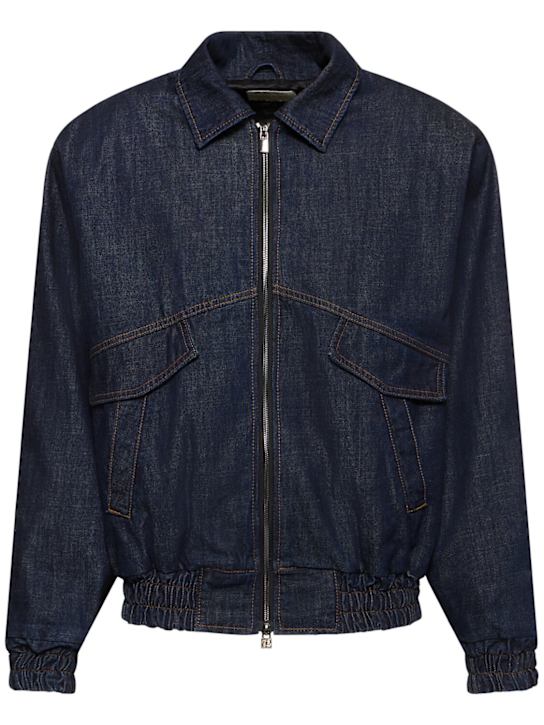Magda Butrym - Zip-up denim bomber jacket