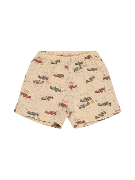 Konges Sløjd - Printed woven cotton blend shorts