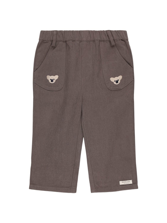 Donsje - Pantalon en coton imprimé koala