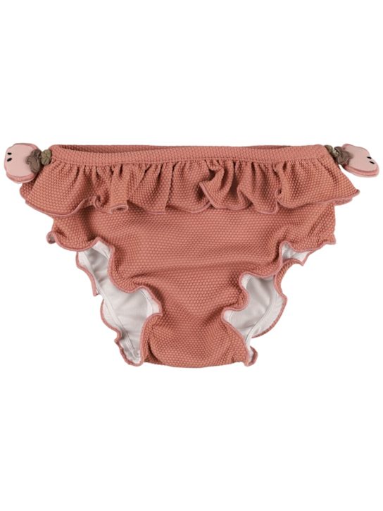 Donsje - Poly bikini bottoms w/ appliqués