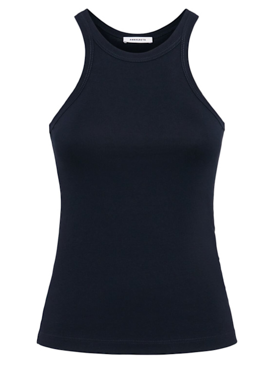 Annagreta - Tank top Ava in jersey di cotone stretch