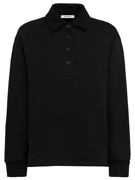 Annagreta - Florence cotton sweatshirt polo