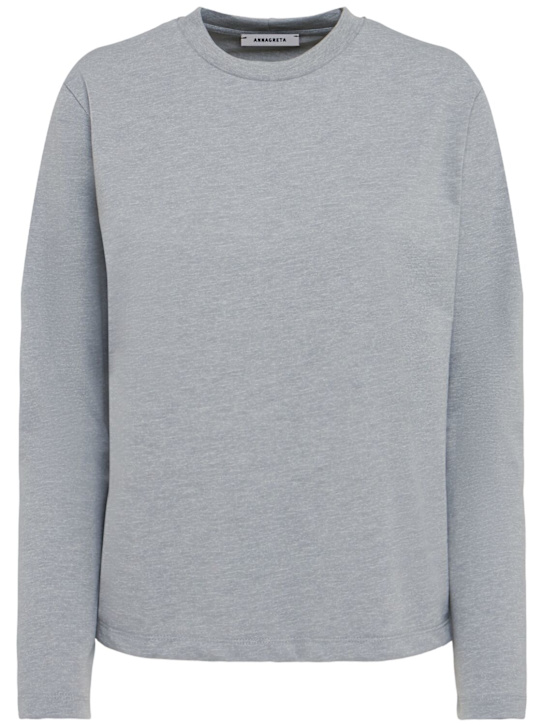 Annagreta - T-shirt a maniche lunghe Marlene in jersey