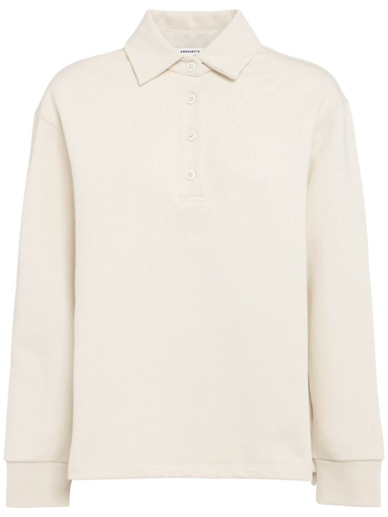 Annagreta - Florence cotton sweatshirt polo