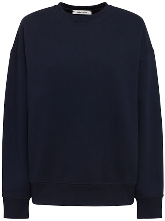 Annagreta - Elizabeth crewneck cotton sweatshirt