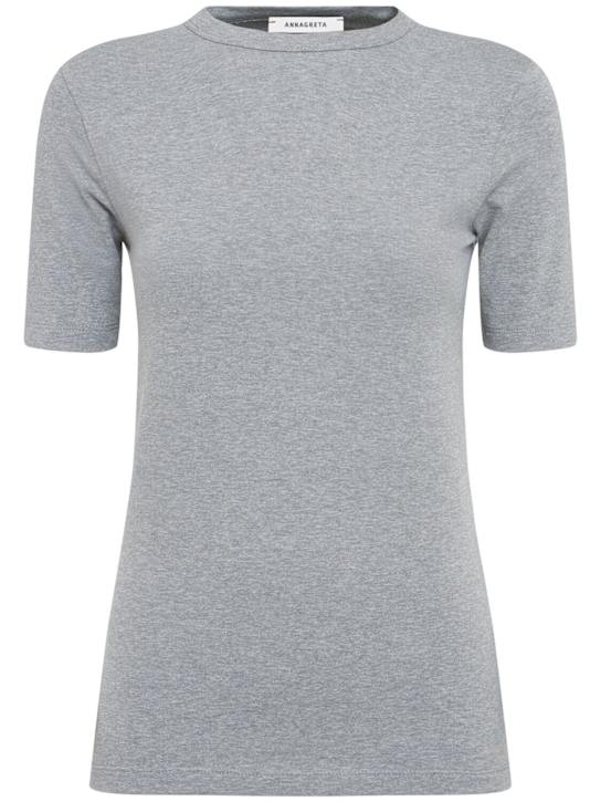 Annagreta: Camiseta Daisy de jersey stretch
