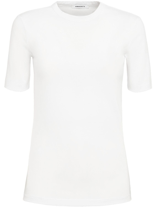 Annagreta - T-Shirt aus Stretch-Baumwolljersey „Daisy“