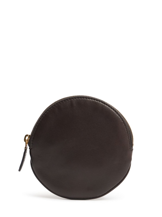 The Row: Round nappa leather pouch