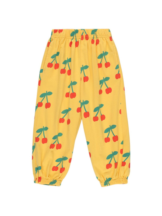 Jellymallow - Cherry print cotton sweatpants