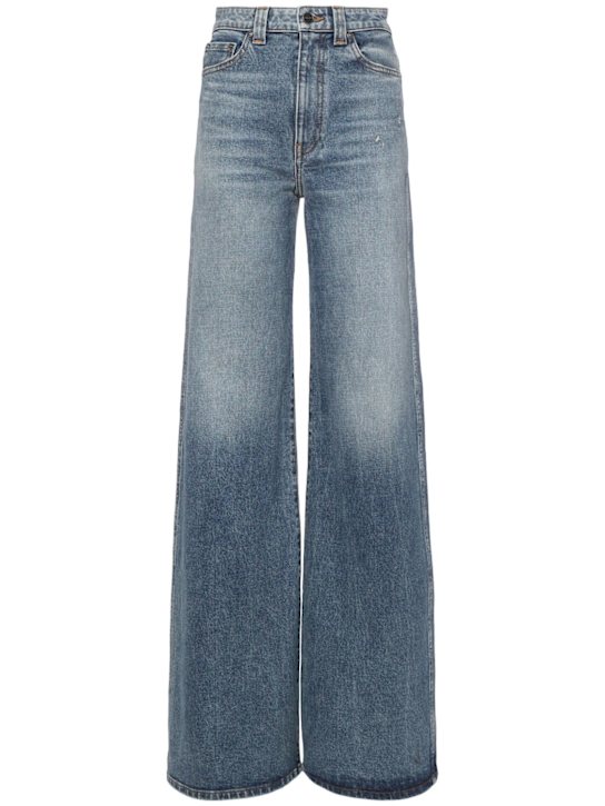 Khaite - Jean taille haute en denim Dane