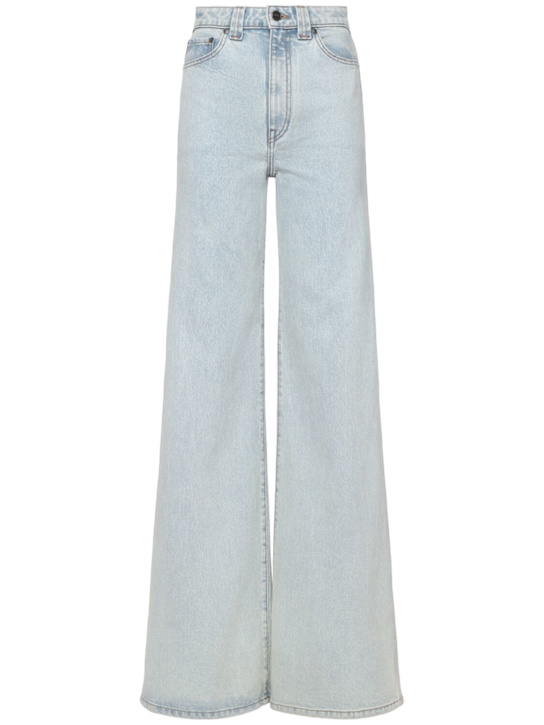 Khaite - Jean en denim taille haute Dane