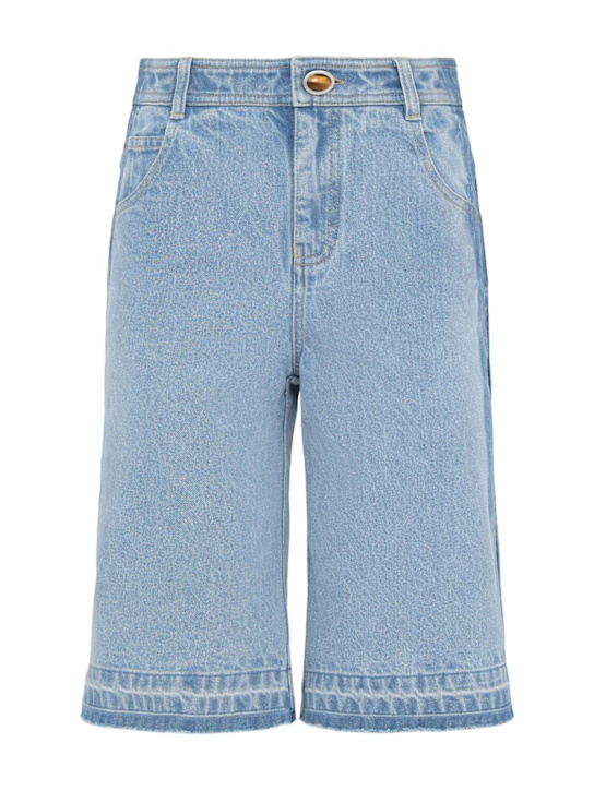 Christopher Esber - Short en denim Fossil